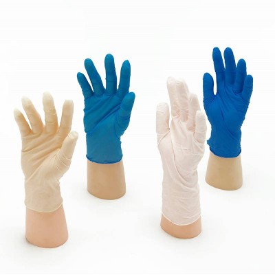 Disposable Free Latex Powder Free Nitrile Safety Examination Gloves